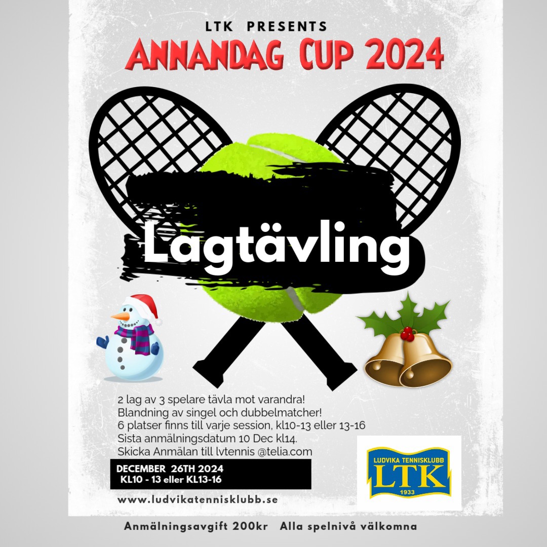 Tennistävling Annandag cup 2024