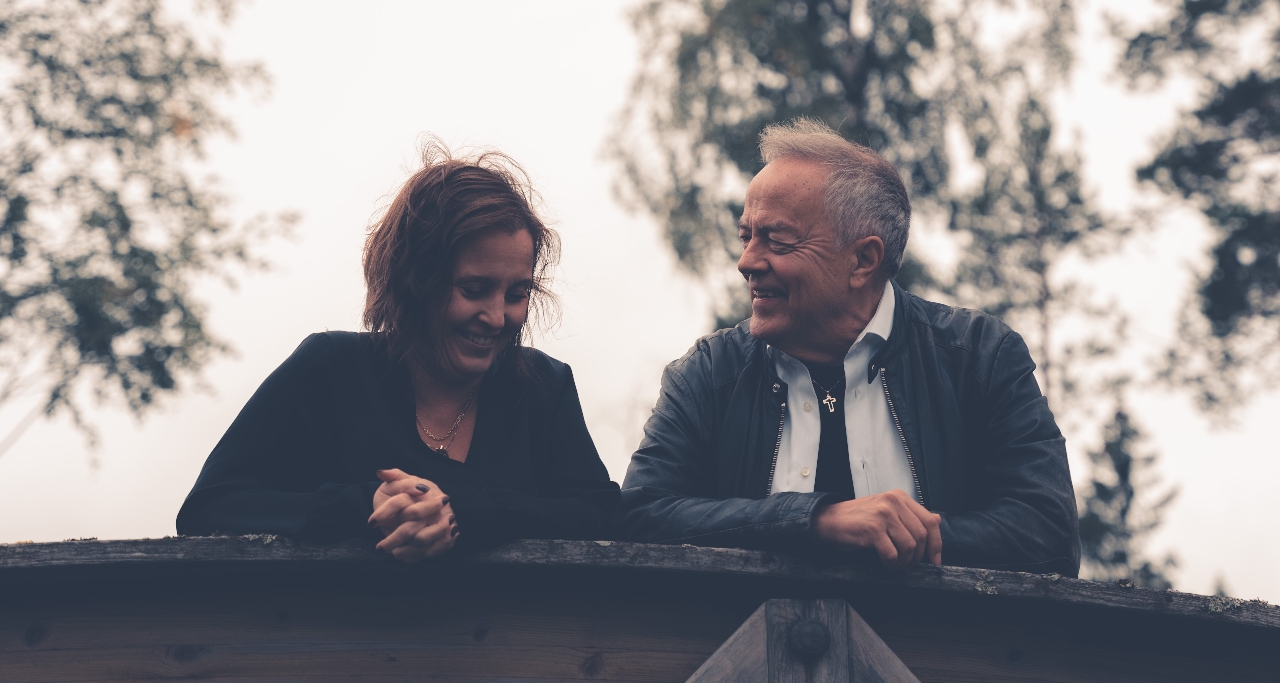 Dan Ådahl och Sarah Lindberg