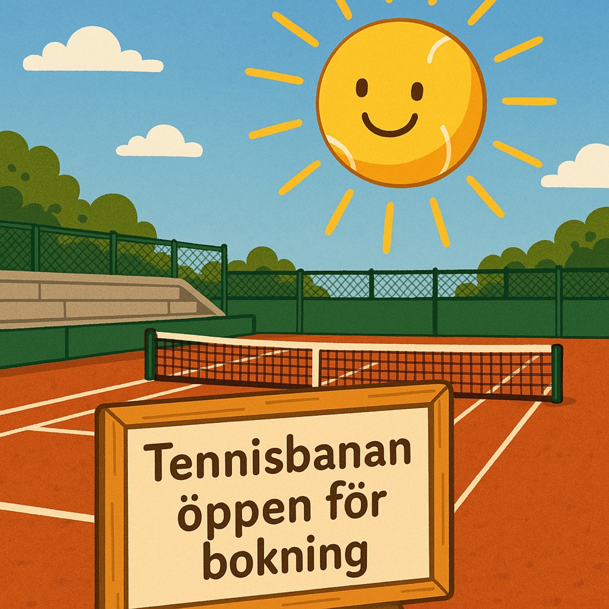 Banan öppen för bokning