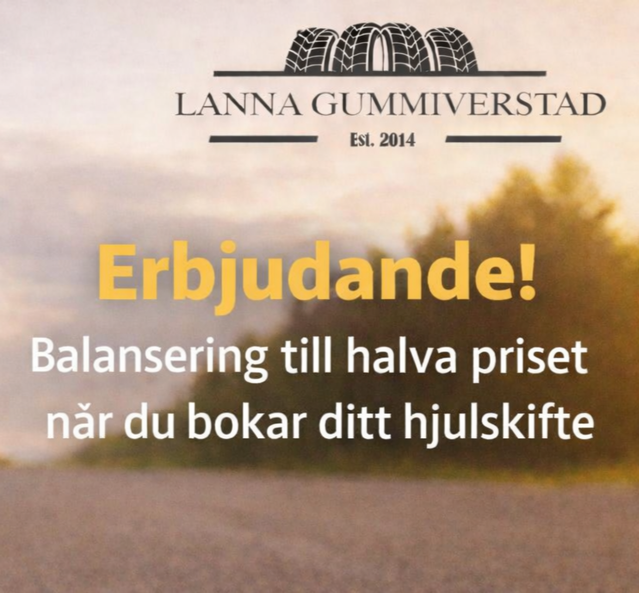 Balansering till halva priset!