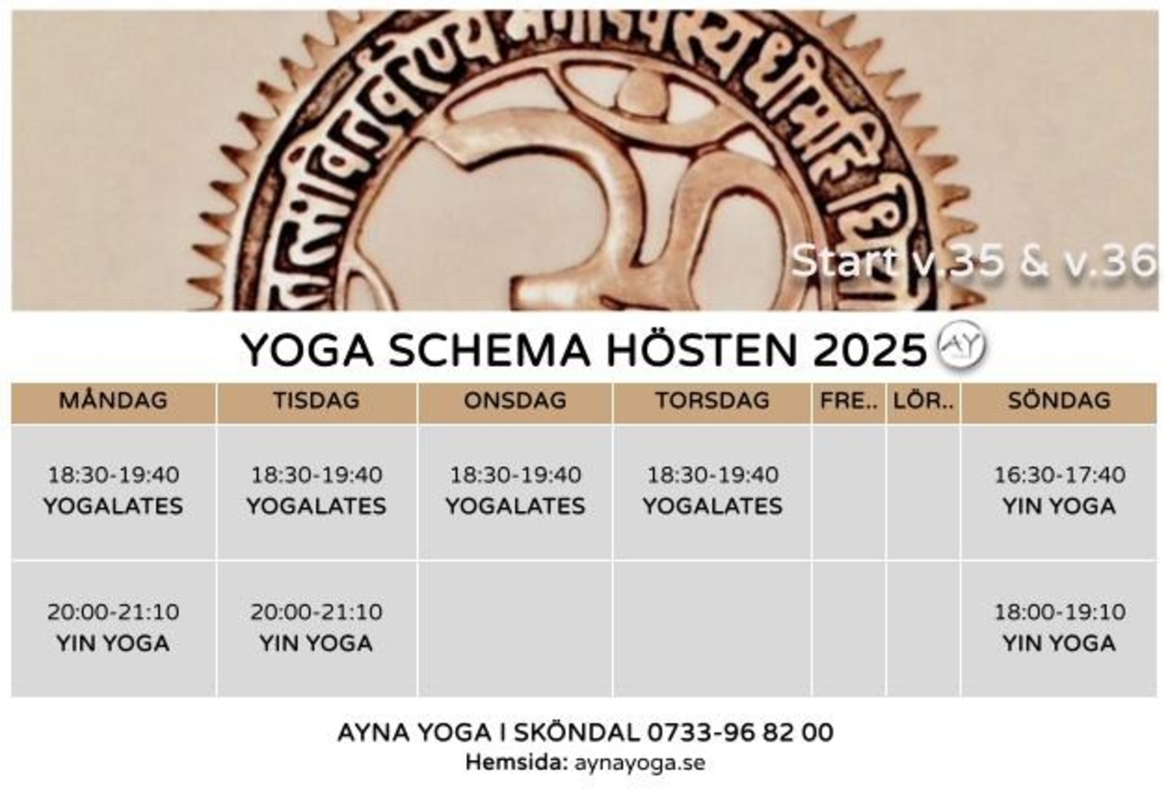 HÖSTENS KURSER 2025