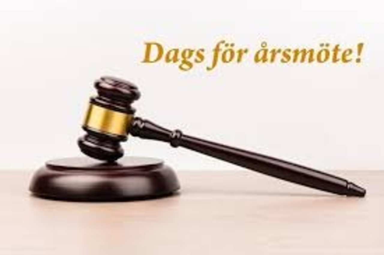 Årstmöte och föreningsdag söndag 11/5 kl9