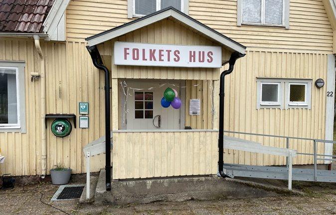 Folkets Hus i Hok, bokningsansvarig Diana Lundberg