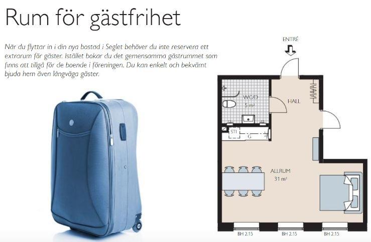 Bostadsrättsföreningen Seglet Lomma